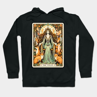 Vegan Tarot Card Goddess Hoodie